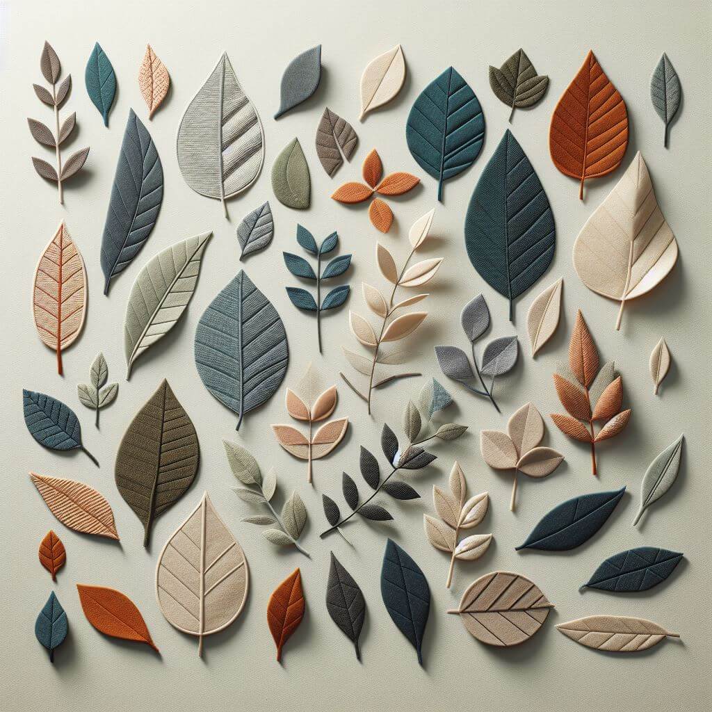 Lifelike Fabric Leaves Indian Petals Crafts Eco-Friendly Leaf Decor Artificial Leaves for Crafting Durable Decor Leaves Realistic Fabric Foliage Home Decor Leaves Event Leaf Decorations DIY Fabric Leaves Greenery for Crafts