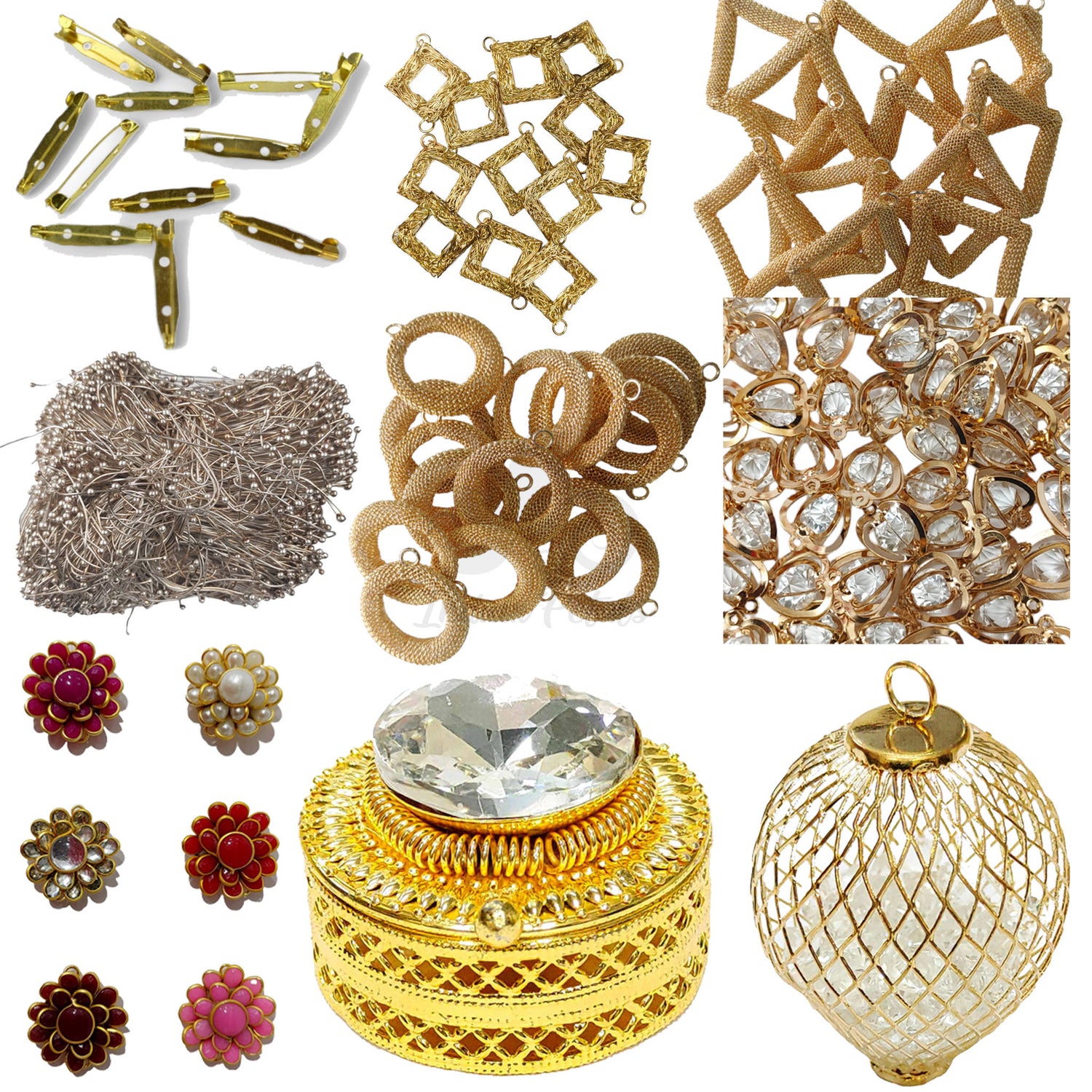 Metal Craft Magic ✨ Indian Petals Motifs: Jewelry, Décor & More!