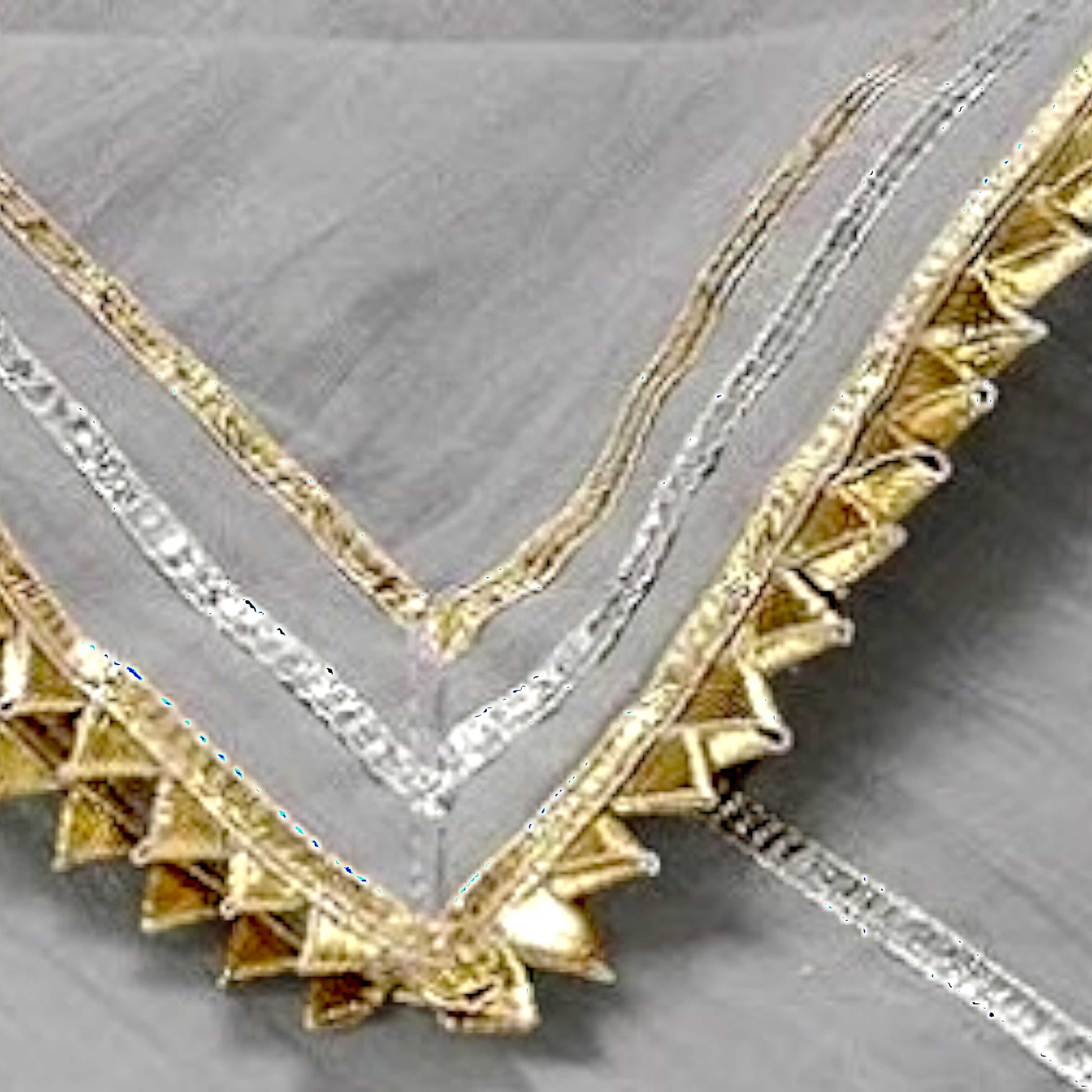 Golden Gota Patti Bijiya Lace - 10m Roll for Crafting & Dress Borders 🎗️ #ElegantCraft