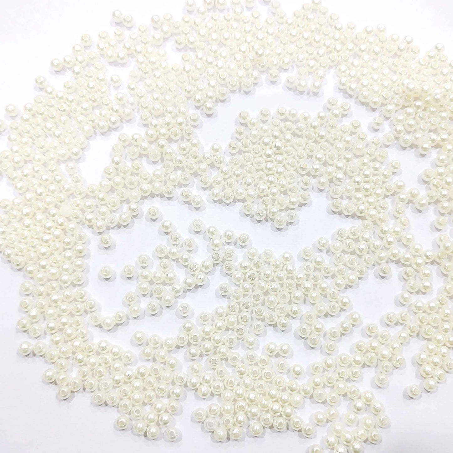 Indian Petals Premium quality round Pearl Beads for DIY Craft, Trousseau Packing or Decoration - Design 601