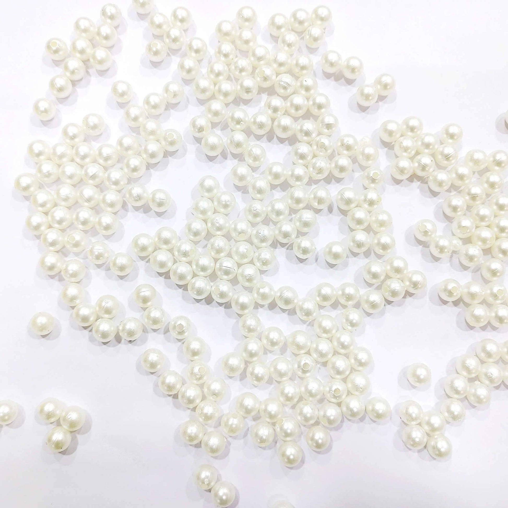 Indian Petals Premium quality round Pearl Beads for DIY Craft, Trousseau Packing or Decoration - Design 601