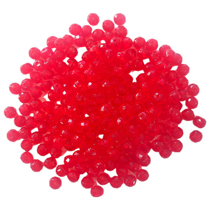 Vibrant Octagonal Glass Beads for DIY Crafts, Trousseau Packing & Rakhi Decorations - 6mm/8mm, Multi-Colors!