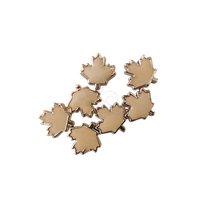 Vibrant CCB Leaf Motifs for Crafts - Mixed Colors, 60 Pcs, 15mm - Perfect for Decor & DIY Projects