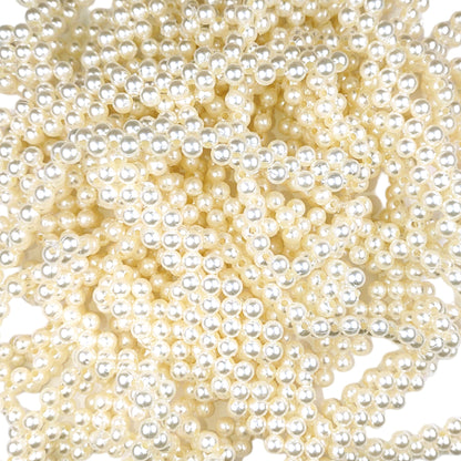 Indian Petals  Pearl Beaded Long Chatai Motif for Jewelry, Craft or Decoration - 11564