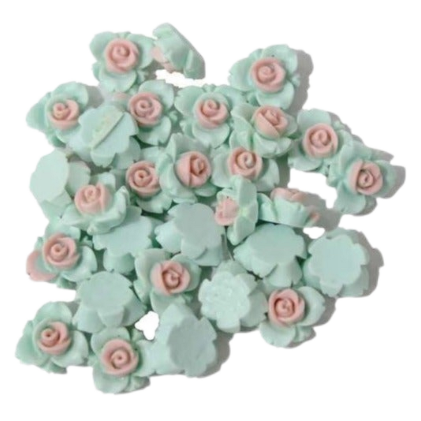 Light-weight Resin Ceramic Paan Flower Motif for Craft Trousseau Packing Decoration - 11588