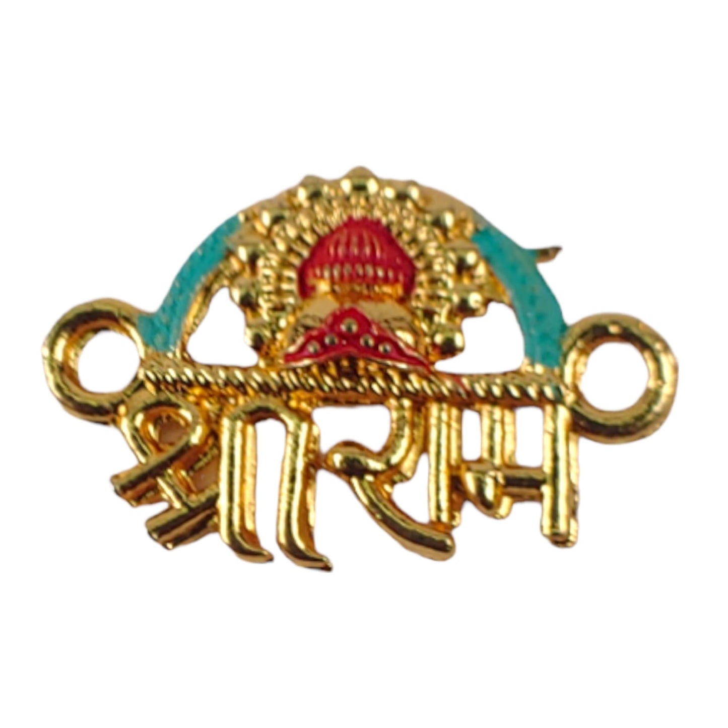 Gods (Shiv, Krishna, Shree Ram) Name Design Mix Metal Motif For Craft Or Decoration, Rakhi, Jewelley Making, Mix Pack