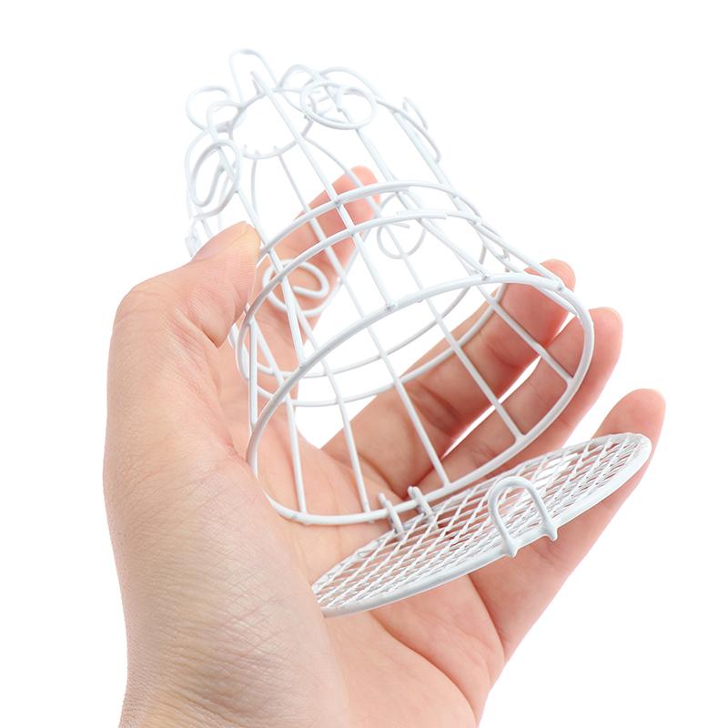 Indian Petals Beautiful Metal Cage for DIY Craft or Decoration, Tea Light Holder Lamp Cage - Indian Petals