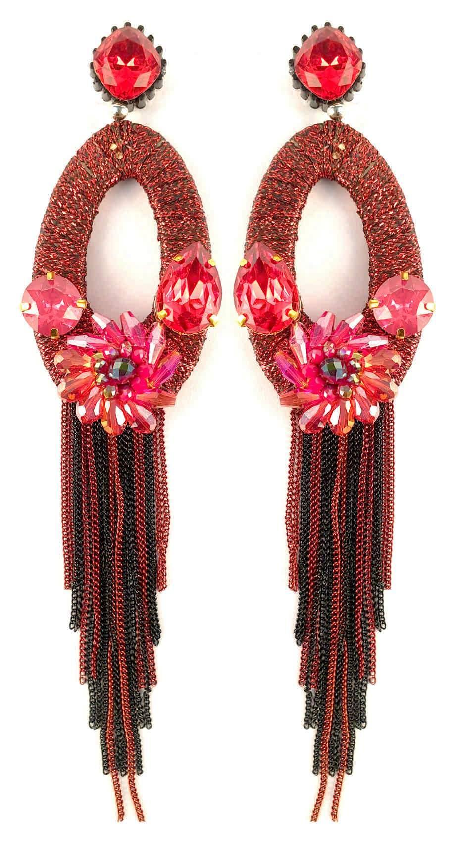 Ladies Party Wear Trendy Artificial Earring at Rs 900/set in Jaipur | ID:  20420373762