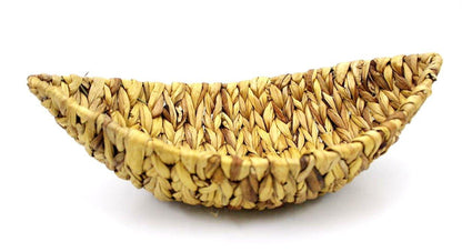 Indian Petals Braided Ethnic Fancy Gift Wedding Gifts or Hamper Packing Boat Shaped Basket - Indian Petals