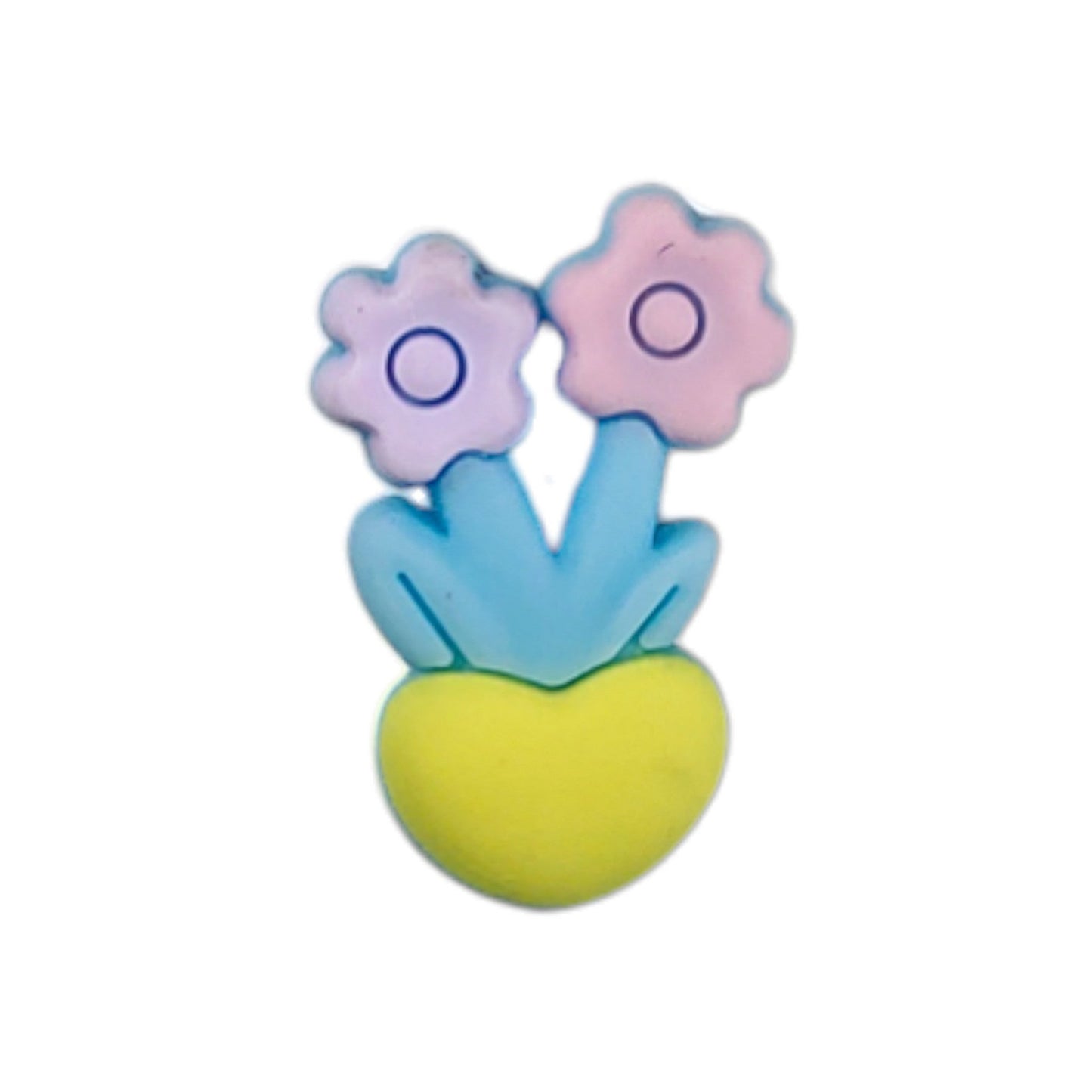 Indian Petals Flower Shap Soft Silicon Resin Mix Motif For Craft Design Or Decoration, 60 Pcs, MIX-13549