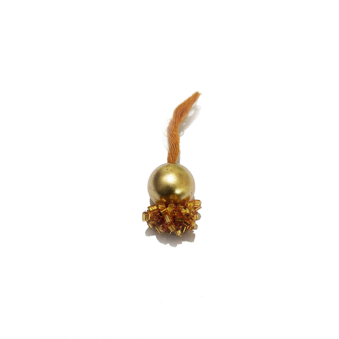 Indian Petals Handmade DIY Craft, Jewelry Cheed Fringe Tassel with Bead Ball - Design 806