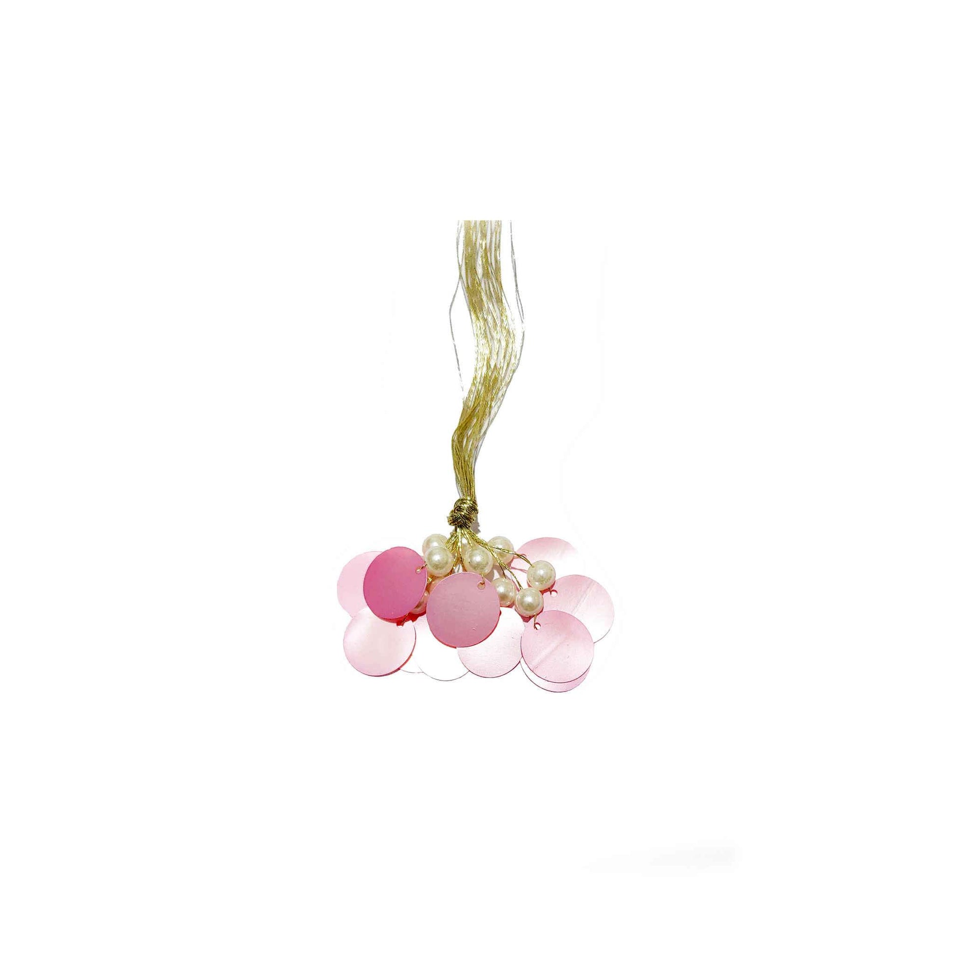 Indian Petals Handmade Sitara Thread Fringe Tassel for Craft, Jewelry or Dressing - Design 856