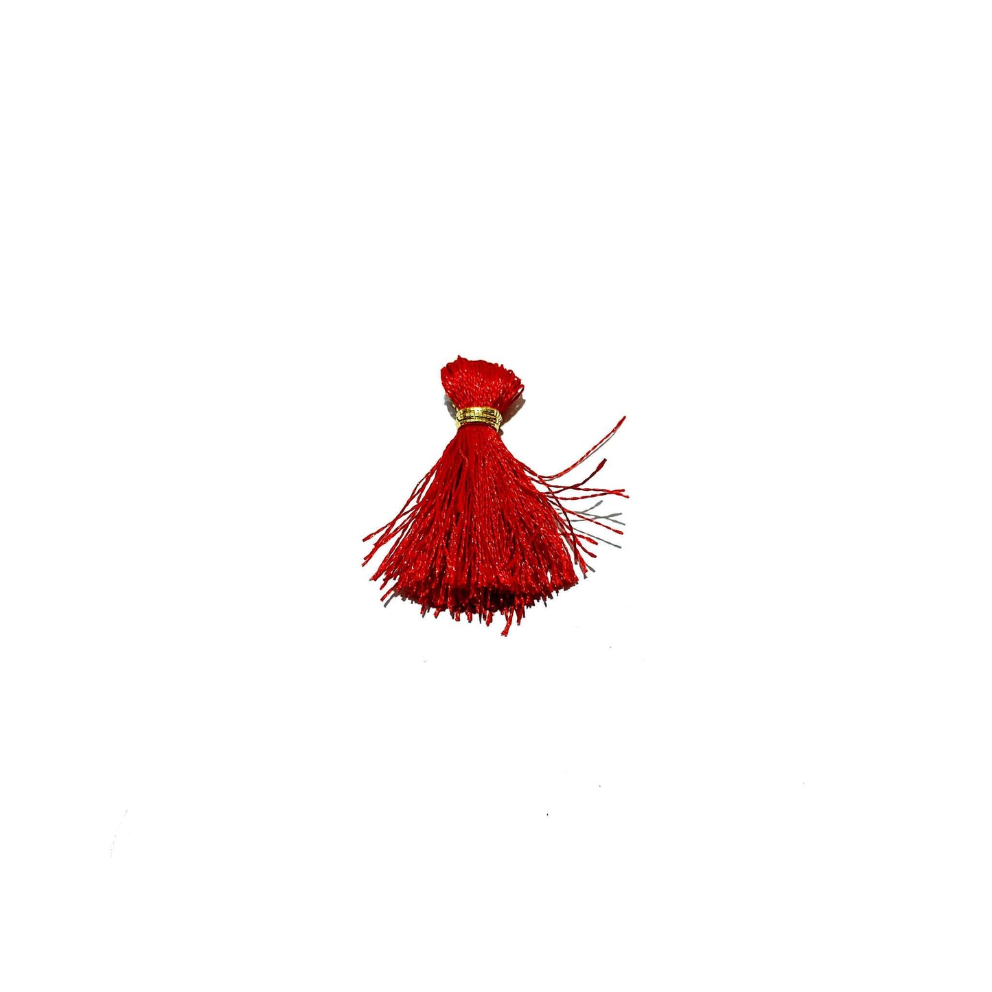 Indian Petals Handmade Mini Thread Fringe Tassel for Craft, Jewelry or Dressing - Design 857