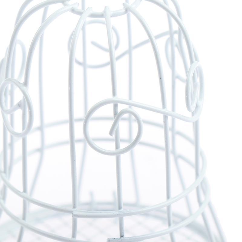 Indian Petals Beautiful Metal Cage for DIY Craft or Decoration, Tea Light Holder Lamp Cage - Indian Petals